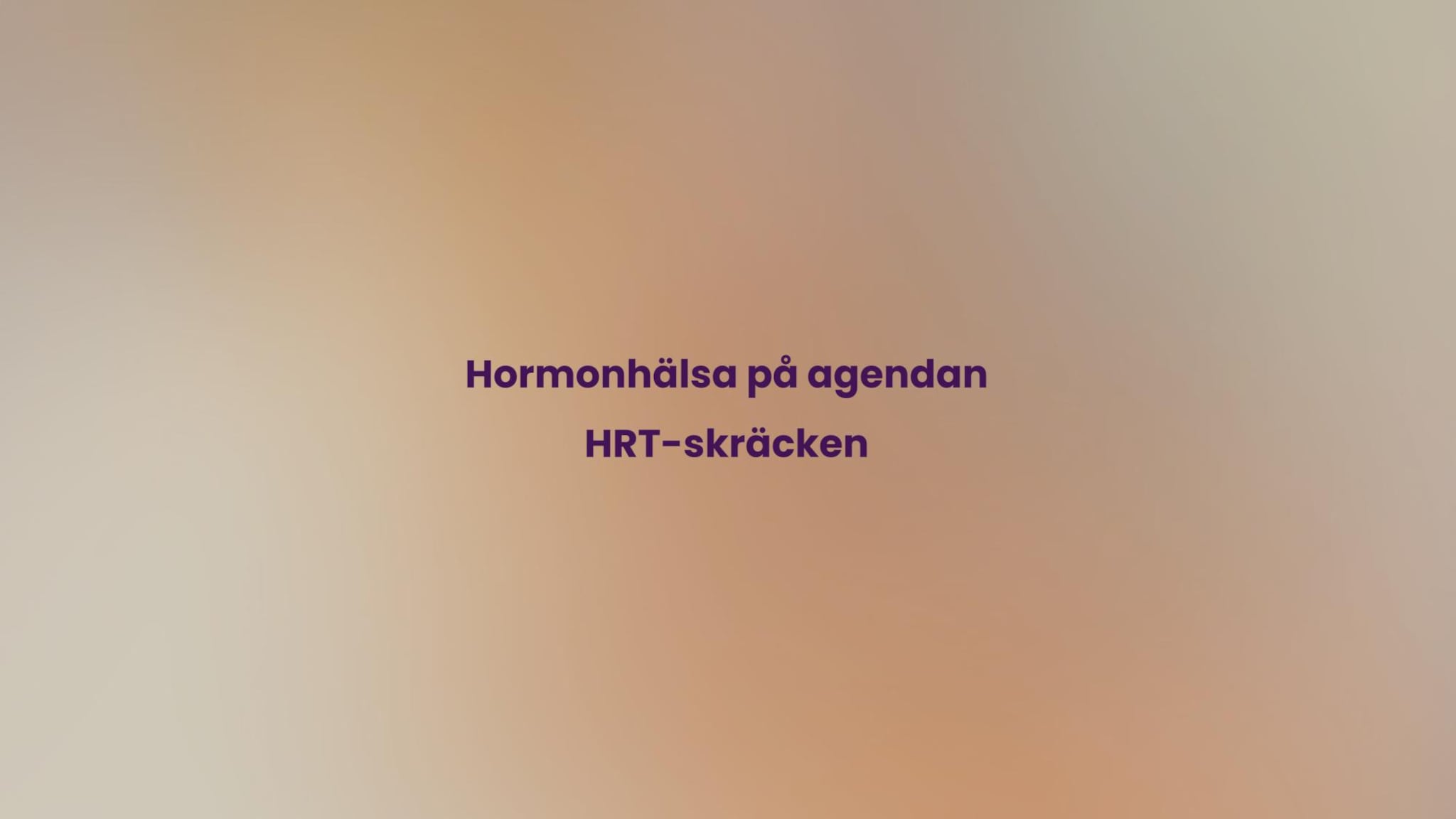 HRT-skräcken HRT-skräcken